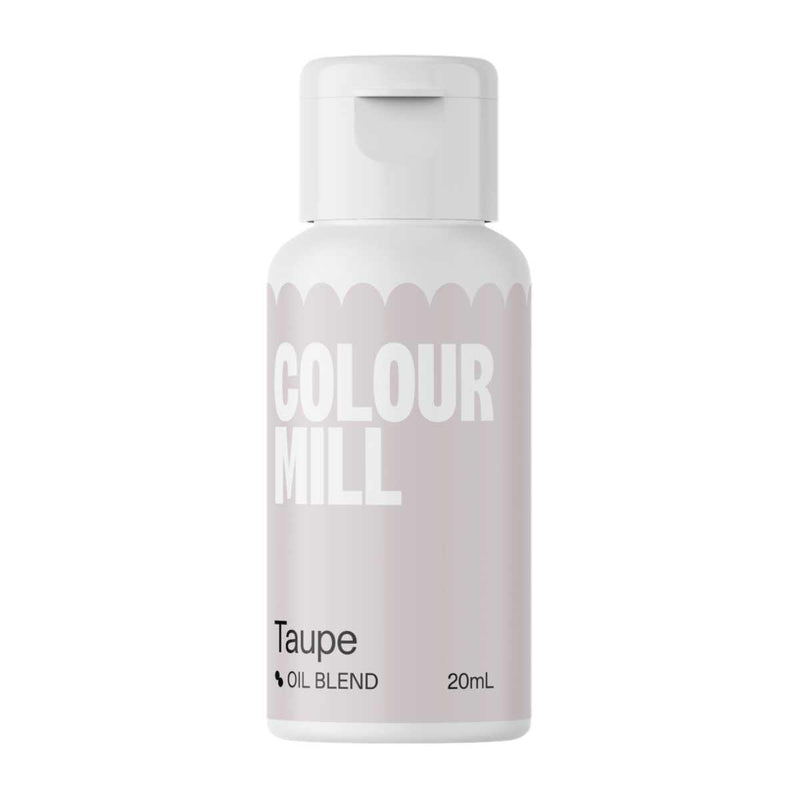 Taupe 20ml - Oil Based Colouring - Colour Mill