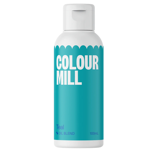 Teal 100ml - Oil Based Colouring - Colour Mill