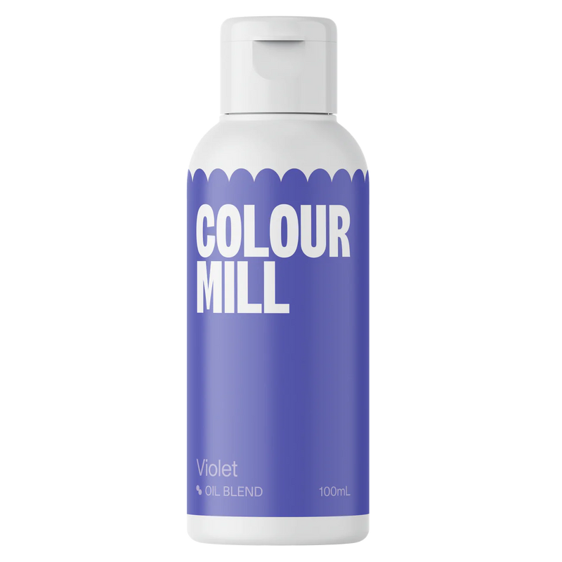 Violet 100ml - Oil Based Colouring - Colour Mill