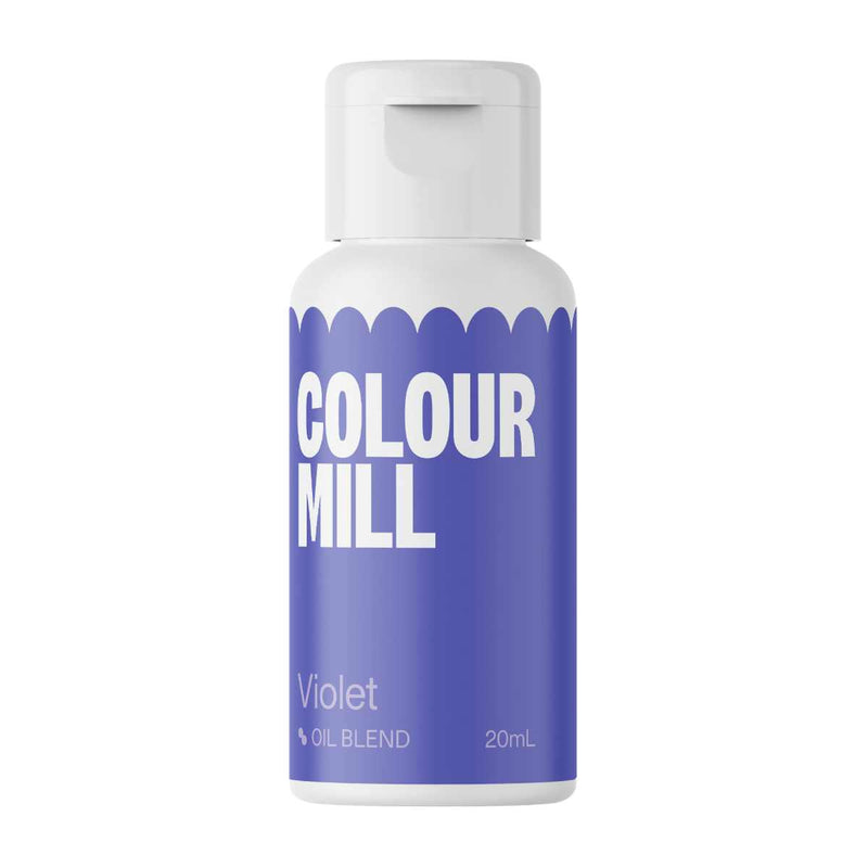 Violet 20ml - Oil Based Colouring - Colour Mill