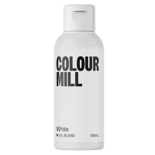 White 100ml - Oil Based Colouring - Colour Mill