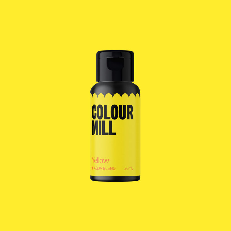 Yellow 20ml - Aqua Blend Colour Mill