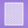 BIG FLORENCE - Cake Stencil by Zoi&Co on purple background