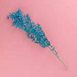 blue dried ruscus cake decorating florals zoiandco blooms