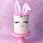 easter bunny cake topper set zoiandco
