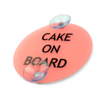 Cake On Board - Car Sign - Zoi&Co