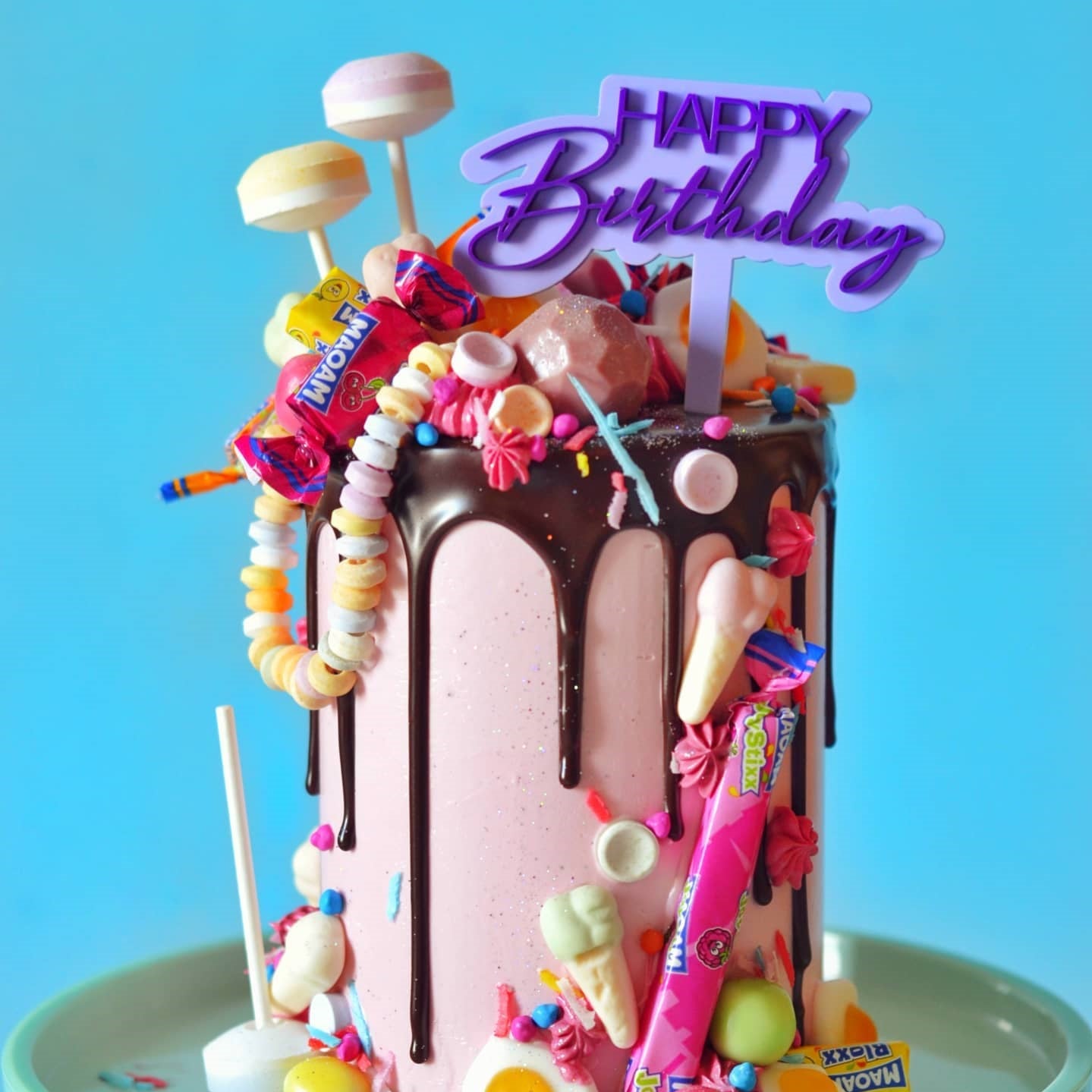 Candy Explosion Drip Cake | C&C Candies