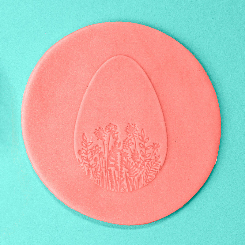 Egg & Bloom - Easter Embosser example - front view - Zoi&Co