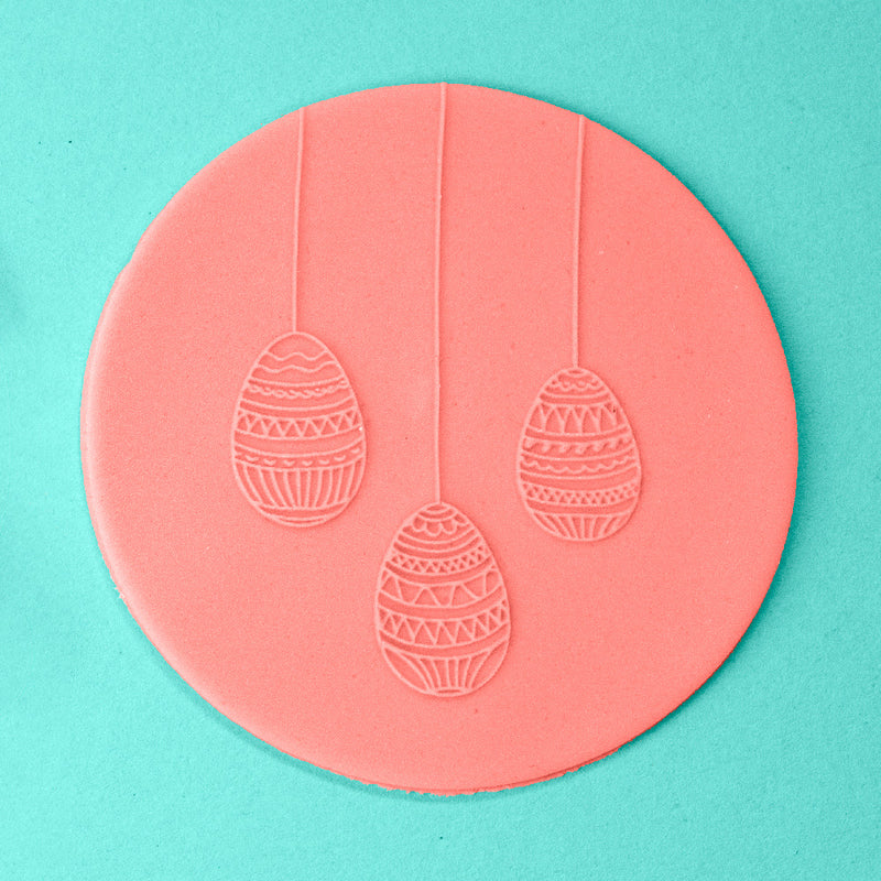 Easter Eggs - Easter Embosser example - front view - Zoi&Co