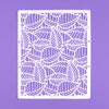 FALL STACK - Cake Stencil by Zoi&Co on purple background