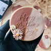 blush cookie showing the happy mother's day embosser - zoiandco