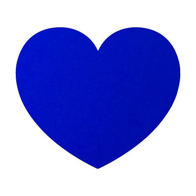 heart cake mirror sheet - blue - Zoi&Co