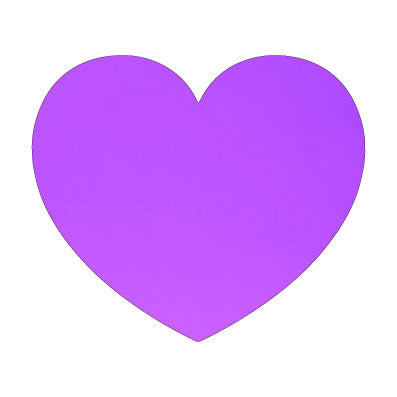 heart cake mirror sheet - purple - Zoi&Co
