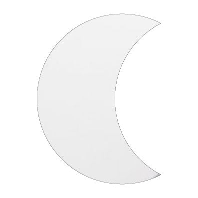 moon cake mirror sheet - silver - Zoi&Co