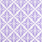 Closeup of NEVE - Wedding Cake Stencil by Zoi&Co on purple background