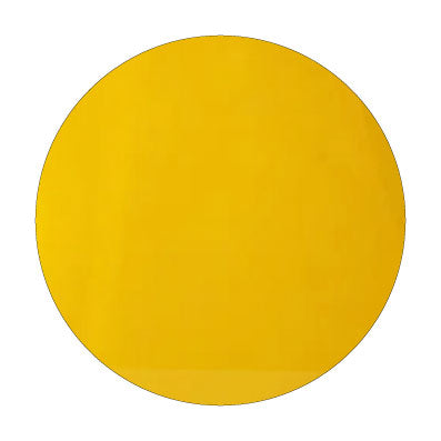 round cake mirror sheet - yellow - Zoi&Co