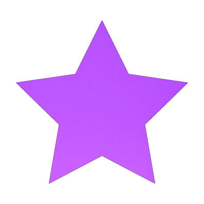 star cake mirror sheet - purple - Zoi&Co